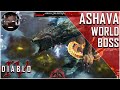 Diablo 4 Beta - Ashava World Boss Fight Gameplay