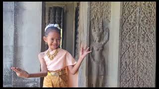 មកទស្សនាអង្គវត្ត តែងសំលៀកបំពាក់បុរាណ Visit Angkor Wat So cute tridiagonal dress