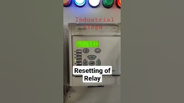 Micom P 341 Relay Resetting of alarm #shorts