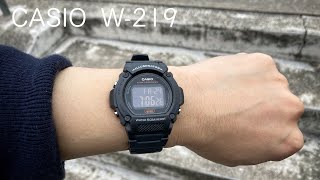 美しい。今最も「買い」なG-SHOCKすぎるチープカシオCASIO W-219H 2,900円