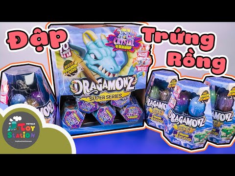 Đập trứng rồng Dragamonz tương tác chế độ battle thú vị ToyStation 493