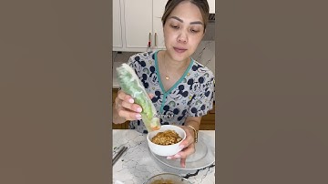 How to make easy Vietnamese peanut dipping sauce for spring roll part 2 of 2