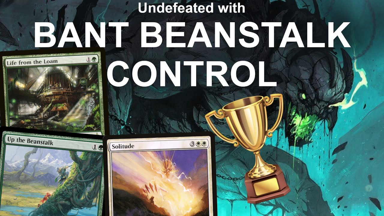 REJECT MODERNITY, EMBRACE TRADITION! Legacy Bant Up The Beanstalk Control. MTG Undefeated 5-0 Trophy