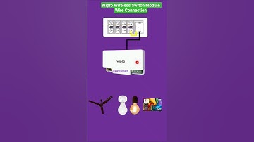 Wipro Smart Switch Module Wiring ⚡️ Alexa/Google Home Setup #wireless #smarthome