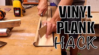 Make Your Own Vinyl Plank Stair Nosing - Save Yourself $$$