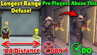 Long-Arm Defuse In PRO League! | SECRET Goyo Trick Only Pros Know- Rainbow Six Siege