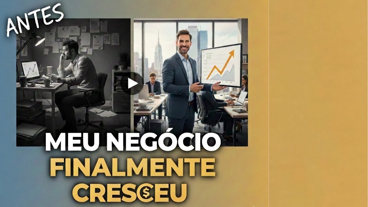 MEU NEGÓCIO FINALMENTE CRESCEU
