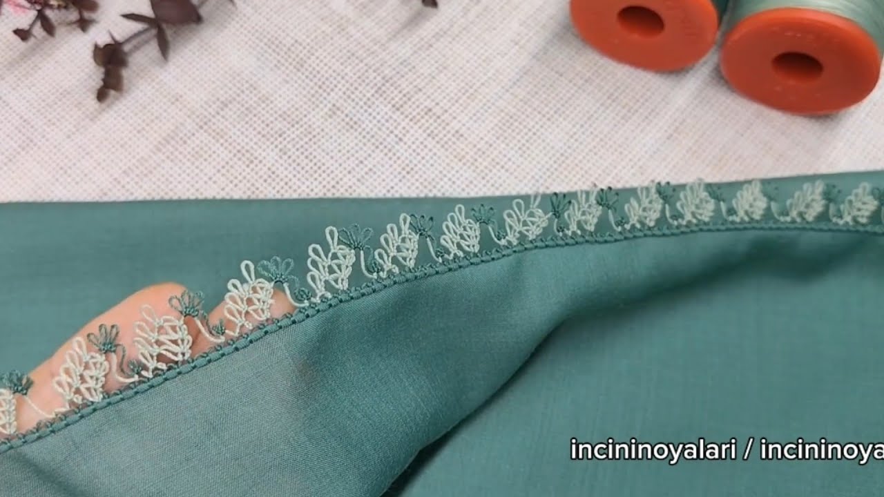 72. 🔥Sıralı Kolay ve Şık İğne Oyası #iğneoyası #elemeği #handmade #needlelace #oyamodelleri #oya 