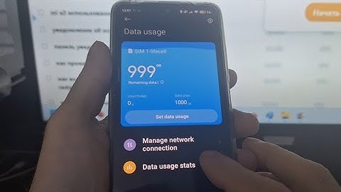 How to show data usage in redmi A3 Pro | How to set data usage limit in redmi A3 Pro