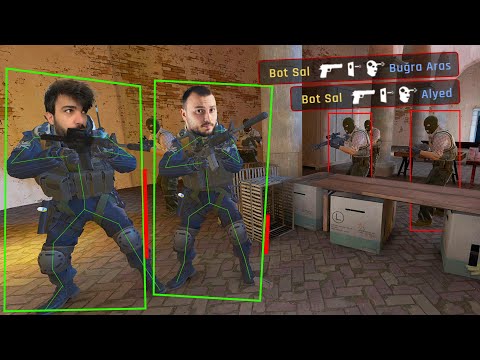 BOTLARDA AİM HACK VAR! GÖREVMİZ TEHLİKEDE CS2