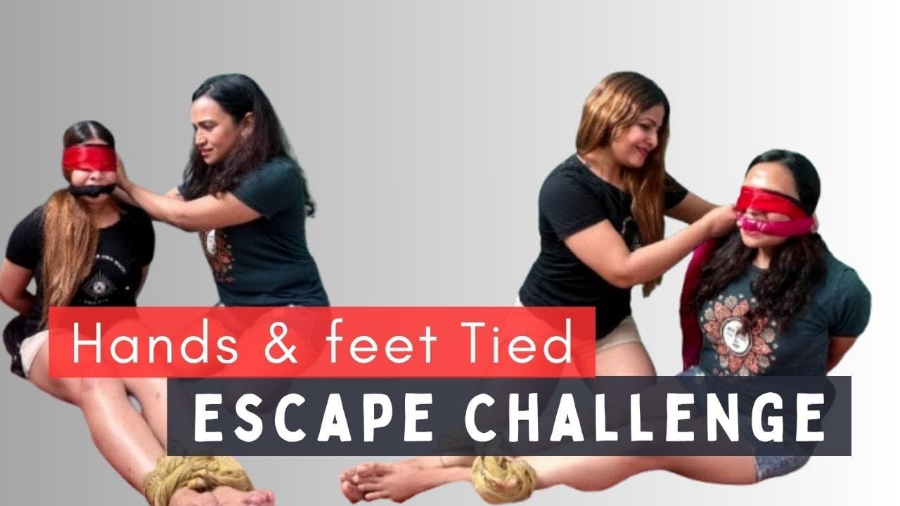 Hands & Feet Tied Escape Challenge | Ultimate Hand & Feet Tied Challenge – Who Will Win?
