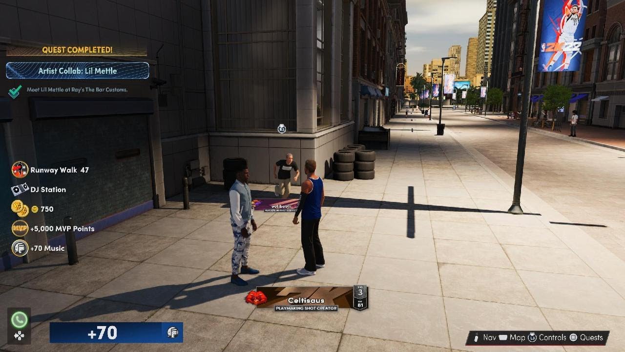 NBA 2K22 - MyCareer - Telling Lil Mettle the news - YouTube