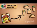 😋 All TORTILLA RECIPES in TOCA BOCA 😋 TASTY WRAPS | TOCA LIFE WORLD