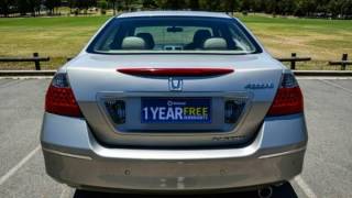 2007 Honda Accord 40 MY06 Upgrade VTi-L Doors 4 Sedan FWD Petrol - Unleaded Automatic 5 Speed Col