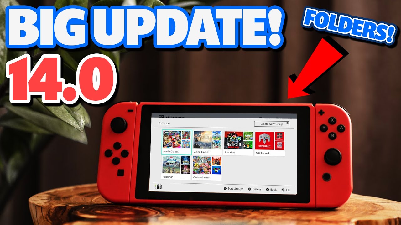 THE BIG ONE JUST HIT!???? New Nintendo Switch Update 14.0.0 (System Update 2022)