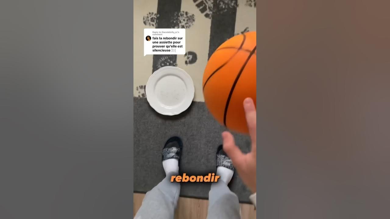 Assiette VS. Basketball Silencieuse ?! 🍽️🏀 