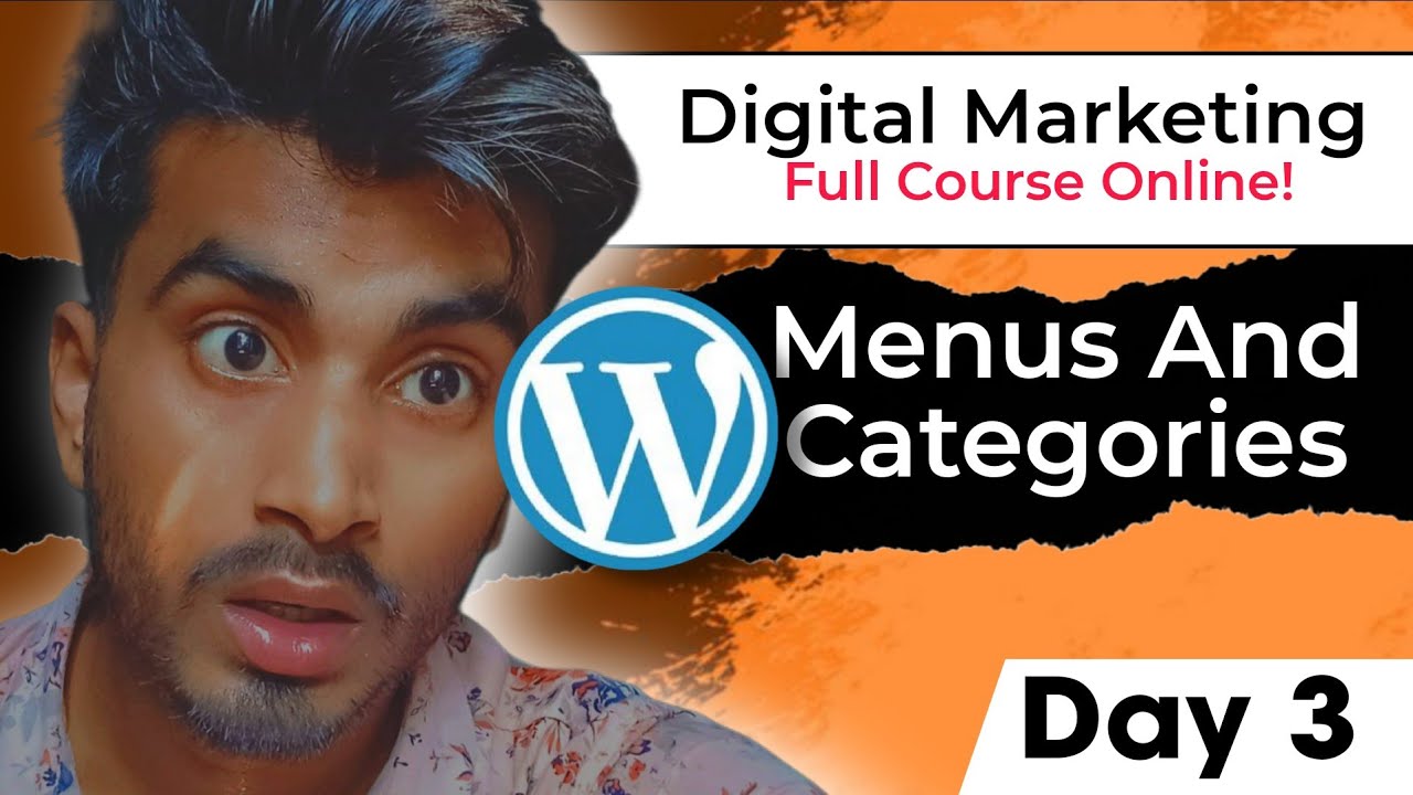 Create Menus And Categories - YouTube