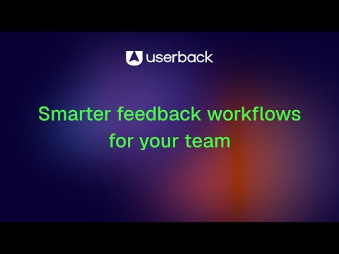Userback Portal Tutorial