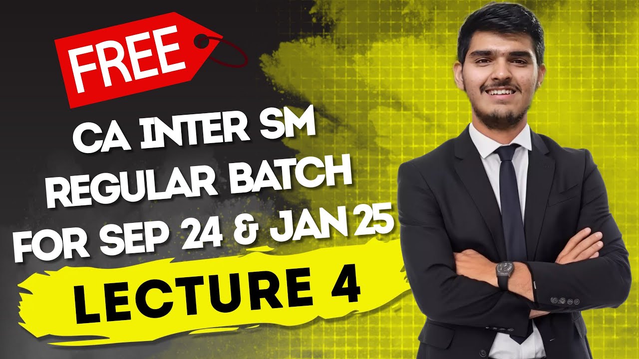 Free CA Inter Strategic Management - Lecture 4 | Introduction to ...
