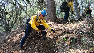 Neither Rain Nor Snow Slows Tahoe Corpsmembers From Being Fire Ready