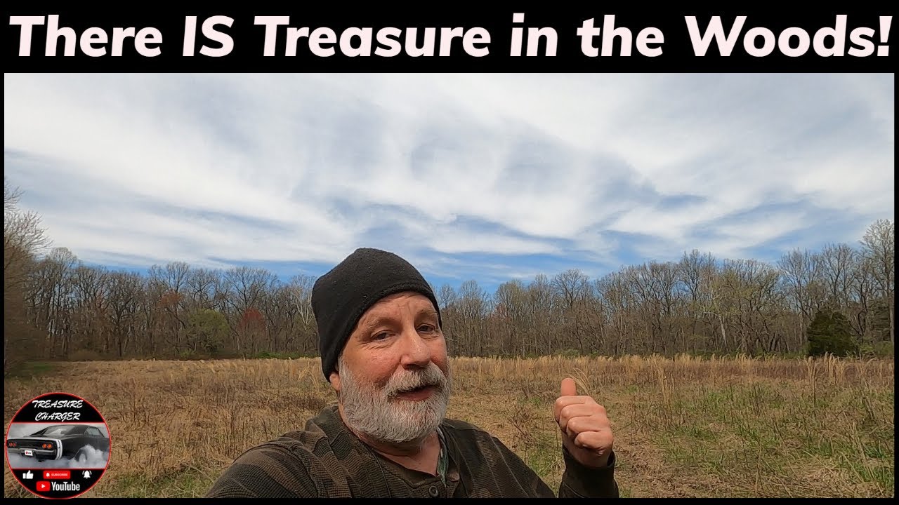 Metal Detecting Around a Cellar in the Woods. #mondaydigs # ...