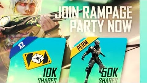 Join Rampage Party New Redeem Code Today | Free Fire Redeem Code Today/Custom Room Card Redeem Code