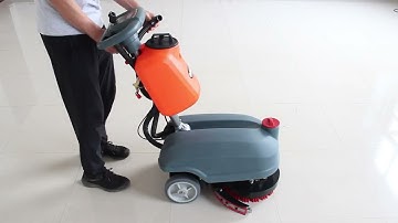 RT15 Walk-behind Floor Scrubber | Efficient Cleaning with 14" Brush and 17.8" Squeegee