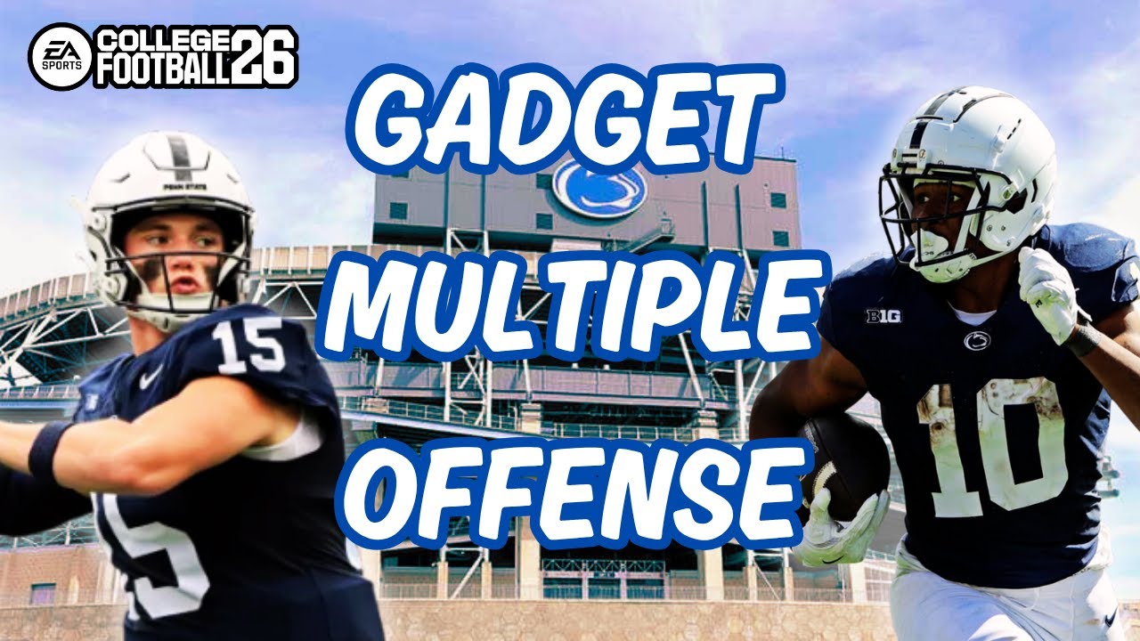Run Penn State's Gadget Offense in YOUR College Football 26 Dynasty!!!