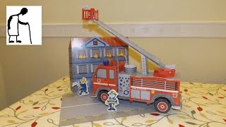 Let's make a cardboard Fire Engine