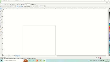 Show or hide ruler in CorelDRAW