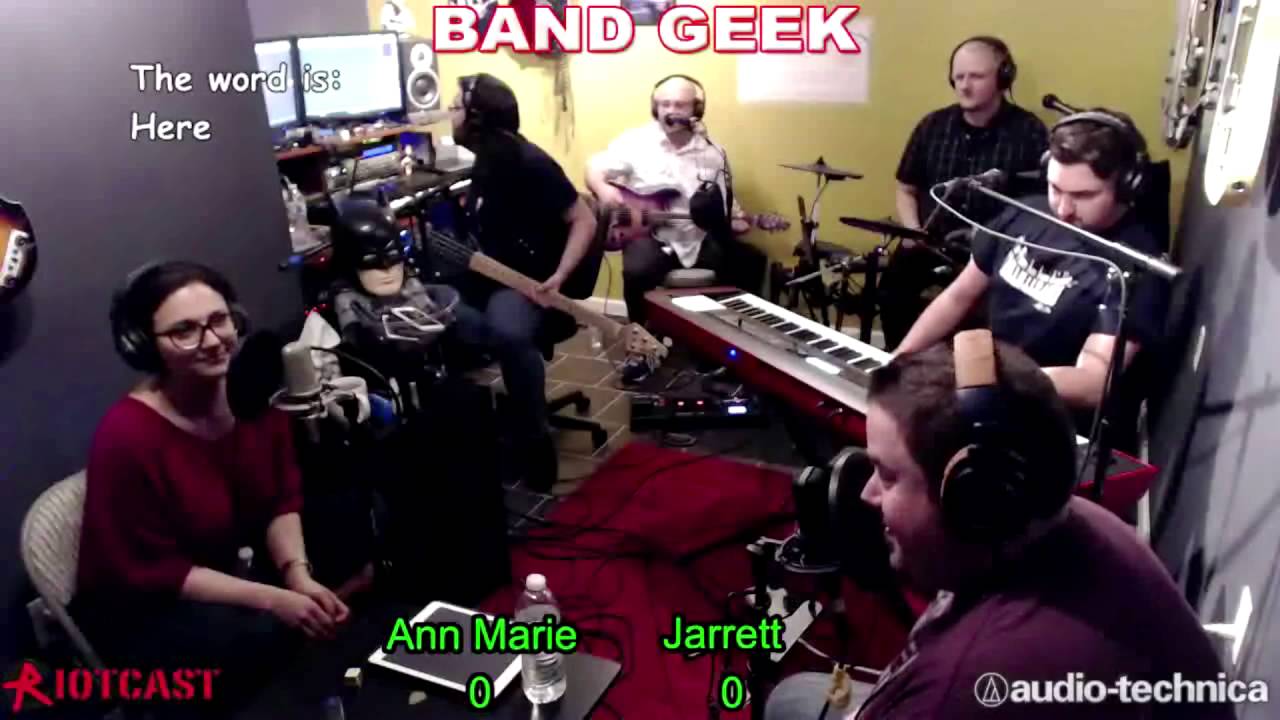 Band Geek Plays The Game Encore on our First Live Stream