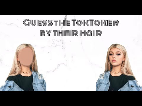 Guess the TikToker by their hair