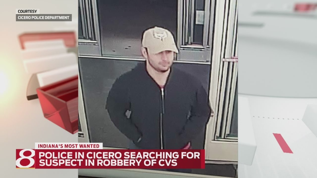 Police in Cicero searching for suspect in robbery of CVS - YouTube