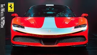 Ferrari sp90 stradale specifications: ▪
length/width/height/wheelbase – 4,710/1,972/1,186/2,650 mm dry
weight 1,570 kg engine 4.0-litre (3,990 cc), 8...