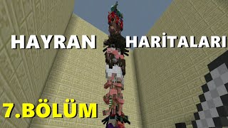 Minecraft HAYRAN HARİTALARI - HAYVAN KULESİ -  7.BÖLÜM - aTi&Ümit