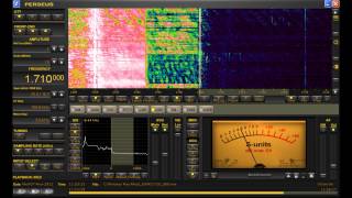 1710 KHz UNID Medium Wave Pirate Radio Station on Perseus SDR screenshot 2