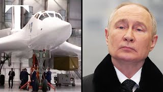 President Putin climbs in Russia's fastest nuclear bomber