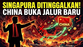 Download Lagu ERA SINGAPURA BERAKHIR‼️China Buka Jalur Baru, Dunia Tak Lagi Wajib Lewat Selat Malaka! MP3