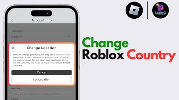 How To Change Roblox Account Location 2024 | Change Country On Roblox