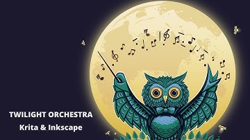 Twilight Orchestra - Krita & Inkscape