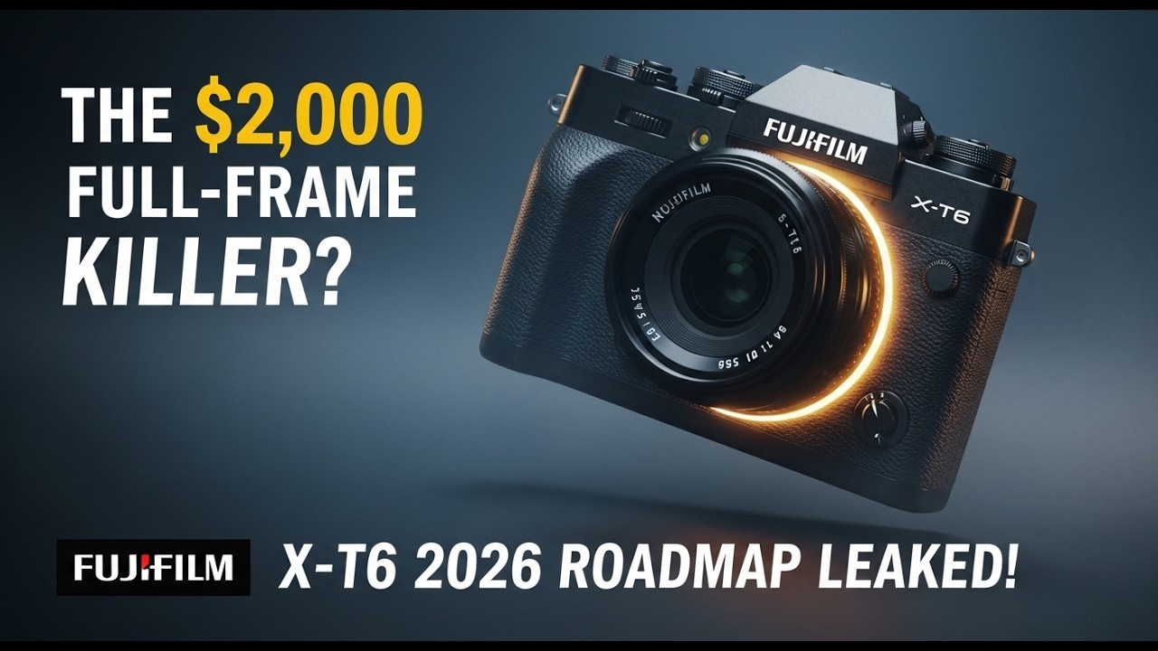 The $2,000 Full-Frame Killer? Fujifilm X-T6 2026 Roadmap LEAKED