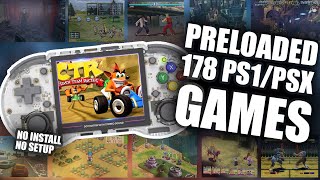 150+ Preloaded PS1/PSX Games! | Anbernic RG353PS