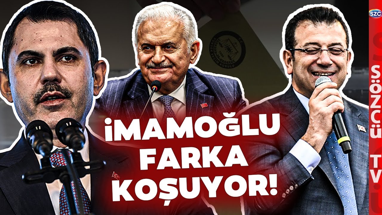 Murat Kurum'u Üzecek İstanbul Seçim Anketi! Binali Yıldırım'ı Yakalayamadı