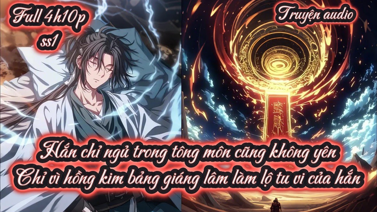 Hắn chỉ ngủ trong tông môn cũng không yên Chỉ vì hồng kim bảng giáng lâm làm lộ tu vi của hắn ss1