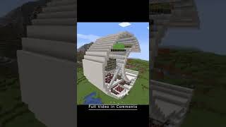 Minecraft : How to Build Moon House in Minecraft #Shorts #Minecraft #Viral