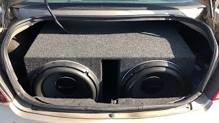 FIRST 13 INCH SUBWOOFERS I HAVE EVER 