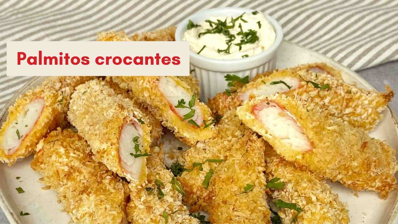 Palmitos de mar (surimi) crocantes - en AIRFRYER
