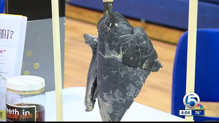 Students working against tobacco