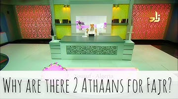 Why are there two Adhan / Athan for Fajr? - Assim al hakeem