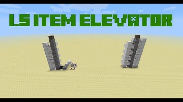 1.5 Compact Item Elevator